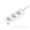 3 outlet France Power Strip